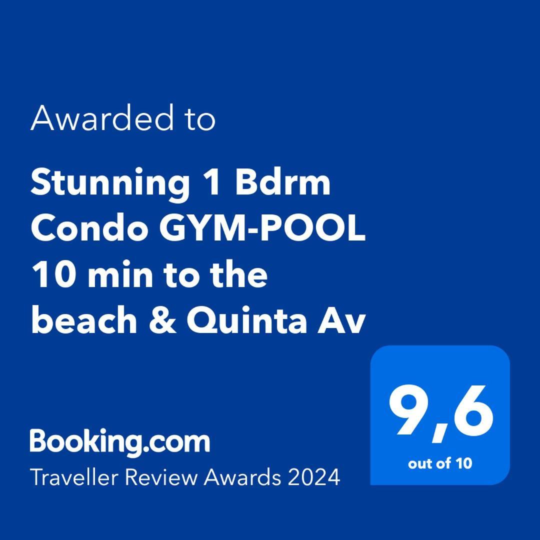 Apartamento Stunning 1 Bdrm Gym-pool 10 Min To The Beach & Quinta Av Playa del Carmen